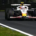 MONZA, ITALY - SEPTEMBER 06: Liam Lawson of New Zealand driving the (30) Visa Cash App Racing Bulls VCARB 02 on track during final practice ahead of the F1 Grand Prix of Italy at Autodromo Nazionale Monza on September 06, 2025 in Monza, Italy. (Photo by Rudy Carezzevoli/Getty Images)