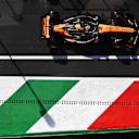 MONZA, ITALY - SEPTEMBER 06: Oscar Piastri of Australia driving the (81) McLaren MCL39 Mercedes on track during qualifying ahead of the F1 Grand Prix of Italy at Autodromo Nazionale Monza on September 06, 2025 in Monza, Italy. (Photo by Guido De Bortoli/Getty Images)