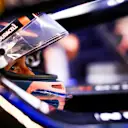 LAS VEGAS, NEVADA - NOVEMBER 20: Alexander Albon of Great Britain and Williams  during practice ahead of the F1 Grand Prix of Las Vegas at Las Vegas Strip Circuit on November 20, 2025 in Las Vegas, Nevada. (Photo by Peter Fox/Getty Images)