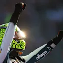 MEXICO CITY, MEXICO - OCTOBER 26: Race winner Lando Norris of Great Britain and McLaren celebrates on arrival in parc ferme during the F1 Grand Prix of Mexico at Autodromo Hermanos Rodriguez on October 26, 2025 in Mexico City, Mexico. (Photo by Clive Rose/Getty Images)
