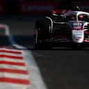 MEXICO CITY, MEXICO - OCTOBER 24: Esteban Ocon of France driving the (31) Haas F1 VF-25 Ferrari on track during practice ahead of the F1 Grand Prix of Mexico at Autodromo Hermanos Rodriguez on October 24, 2025 in Mexico City, Mexico. (Photo by Bryn Lennon - Formula 1/Formula 1 via Getty Images)