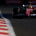 MEXICO CITY, MEXICO - OCTOBER 24: Lewis Hamilton of Great Britain driving the (44) Scuderia Ferrari SF-25 on track during practice ahead of the F1 Grand Prix of Mexico at Autodromo Hermanos Rodriguez on October 24, 2025 in Mexico City, Mexico. (Photo by Bryn Lennon - Formula 1/Formula 1 via Getty Images)