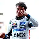 MEXICO CITY, MEXICO - OCTOBER 25: Pole position qualifier Lando Norris of Great Britain and McLaren gives a thumbs up in parc ferme during qualifying ahead of the F1 Grand Prix of Mexico at Autodromo Hermanos Rodriguez on October 25, 2025 in Mexico City, Mexico. (Photo by Bryn Lennon - Formula 1/Formula 1 via Getty Images)