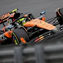 ZANDVOORT, NETHERLANDS - AUGUST 31: Lando Norris of Great Britain driving the (4) McLaren MCL39 Mercedes on track during the F1 Grand Prix of Netherlands at Circuit Zandvoort on August 31, 2025 in Zandvoort, Netherlands. (Photo by Rudy Carezzevoli/Getty Images)