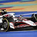 LUSAIL CITY, QATAR - NOVEMBER 29: Esteban Ocon of France driving the (31) Haas F1 VF-25 Ferrari on track during the Sprint ahead of the F1 Grand Prix of Qatar at Lusail International Circuit on November 29, 2025 in Lusail City, Qatar. (Photo by James Sutton - Formula 1/Formula 1 via Getty Images)
