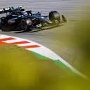 BARCELONA, SPAIN - MAY 30: Andrea Kimi Antonelli of Italy driving the (12) Mercedes AMG Petronas F1 Team W16  during practice ahead of the F1 Grand Prix of Spain at Circuit de Barcelona-Catalunya on May 30, 2025 in Barcelona, Spain. (Photo by Clive Rose - Formula 1/Formula 1 via Getty Images)