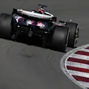AUSTIN, TEXAS - OCTOBER 19: Esteban Ocon of France driving the (31) Haas F1 VF-25 Ferrari on track during the F1 Grand Prix of United States at Circuit of The Americas on October 19, 2025 in Austin, Texas. (Photo by Rudy Carezzevoli/Getty Images)
