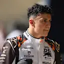 AUSTIN, TEXAS - OCTOBER 19: Sixteenth placed Isack Hadjar of France and Visa Cash App Racing Bulls in parc ferme during the F1 Grand Prix of United States at Circuit of The Americas on October 19, 2025 in Austin, Texas. (Photo by Rudy Carezzevoli/Getty Images)