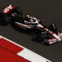 AUSTIN, TEXAS - OCTOBER 17: Oliver Bearman of Great Britain driving the (87) Haas F1 VF-25 Ferrari on track during practice ahead of the F1 Grand Prix of United States at Circuit of The Americas on October 17, 2025 in Austin, Texas. (Photo by Jared C. Tilton/Getty Images)