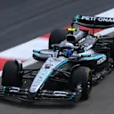 BAHRAIN, BAHRAIN - FEBRUARY 26: Andrea Kimi Antonelli of Italy driving the (12) Mercedes AMG