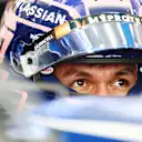 BAHRAIN, BAHRAIN - FEBRUARY 26: Alexander Albon of Thailand driving the (23) Williams FW47 Mercedes