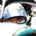 BAHRAIN, BAHRAIN - FEBRUARY 26: George Russell of Great Britain and Mercedes AMG Petronas F1 Team