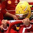 Hamilton's helmet for his new chapter at Ferrari was voted your favourite