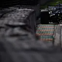 MELBOURNE, AUSTRALIA - MARCH 06: Sparks fly behind Andrea Kimi Antonelli of Italy driving the (12) Mercedes AMG Petronas F1 Team W17 on track during practice ahead of the F1 Grand Prix of Australia at Albert Park Grand Prix Circuit on March 06, 2026 in Melbourne, Australia. (Photo by Lars Baron/Getty Images)