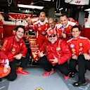 The cast of The Super Mario Galaxy Movie looked to be enjoying the festivities at the Japanese Grand Prix