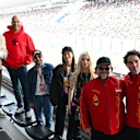 The cast of The Super Mario Galaxy Movie looked to be enjoying the festivities at the Japanese Grand Prix