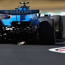 SUZUKA, JAPAN - MARCH 27: Sparks fly behind Carlos Sainz of Spain driving the (55) Williams FW48 Mercedes on track during practice ahead of the F1 Grand Prix of Japan at Suzuka Circuit on March 27, 2026 in Suzuka, Japan. (Photo by Peter Fox/Getty Images)