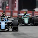 MONTREAL, QUEBEC - MAY 24: Carlos Sainz of Spain driving the (55) Williams FW48 Mercedes leads Fernando Alonso of Spain driving the (14) Aston Martin F1 Team AMR26 Honda on track during the F1 Grand Prix of Canada at Circuit Gilles-Villeneuve on May 24, 2026 in Montreal, Quebec. (Photo by Mark Thompson/Getty Images)
