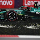 MONTREAL, QUEBEC - MAY 24: Lance Stroll of Canada driving the (18) Aston Martin F1 Team AMR26 Honda on track during the F1 Grand Prix of Canada at Circuit Gilles-Villeneuve on May 24, 2026 in Montreal, Quebec. (Photo by Rudy Carezzevoli/Getty Images)