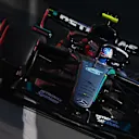 MONTREAL, QUEBEC - MAY 22: Andrea Kimi Antonelli of Italy driving the (12) Mercedes AMG Petronas F1 Team W17 on track during Sprint Qualifying ahead of the F1 Grand Prix of Canada at Circuit Gilles-Villeneuve on May 22, 2026 in Montreal, Quebec. (Photo by Minas Panagiotakis/Getty Images)