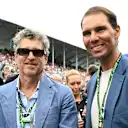 Actor Patrick Dempsey and tennis star Rafael Nadal made appearances on the grid