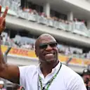 Paddock regular Terry Crews was also on hand to support Cadillac at their first home race
