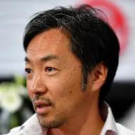 MEXICO CITY, MEXICO - OCTOBER 23: Ayao Komatsu, Team Principal of Haas F1 looks on during previews