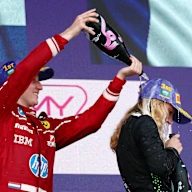 JEDDAH, SAUDI ARABIA - APRIL 20: Race winner Maya Weug of Netherlands and MP Motorsport (64) and