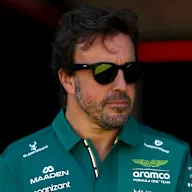 MELBOURNE, AUSTRALIA - MARCH 05: Fernando Alonso of Spain and Aston Martin F1 Team looks on in the