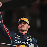 ABU DHABI, UNITED ARAB EMIRATES - DECEMBER 07: Race winner Max Verstappen of the Netherlands and