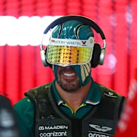 MEXICO CITY, MEXICO - OCTOBER 26: Fernando Alonso of Spain and Aston Martin F1 Team on the drivers