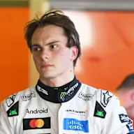 MEXICO CITY, MEXICO - OCTOBER 24: Oscar Piastri of Australia and McLaren looks on in the garage