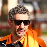 BAHRAIN, BAHRAIN - FEBRUARY 13: Andrea Stella, Team Principal of McLaren arrives in the Paddock