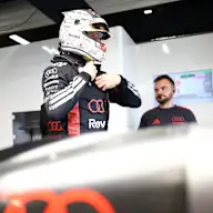 BARCELONA, SPAIN - JUNE 13: Nico Hulkenberg of Germany and Audi F1 Team prepares to drive in the