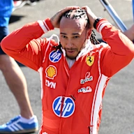 NORTHAMPTON, ENGLAND - JULY 03: Sprint Pole qualifier Lewis Hamilton of Great Britain and Scuderia