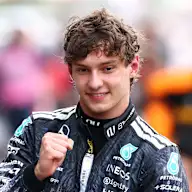 SUZUKA, JAPAN - MARCH 29: Race winner Andrea Kimi Antonelli of Italy and Mercedes AMG Petronas F1