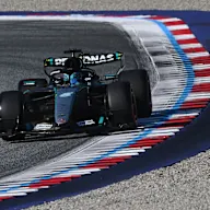 SPIELBERG, AUSTRIA - JUNE 26: George Russell of Great Britain driving the (63) Mercedes AMG