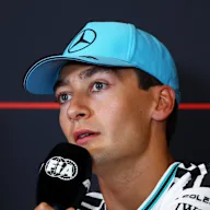 SPIELBERG, AUSTRIA - JUNE 25: George Russell of Great Britain and Mercedes AMG Petronas F1 Team