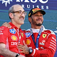 BARCELONA, SPAIN - JUNE 14: Race winner Lewis Hamilton of Great Britain driving the (44) Scuderia
