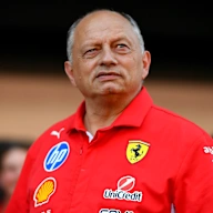 BARCELONA, SPAIN - JUNE 14: Frederic Vasseur, Team Principal of Scuderia Ferrari celebrates with