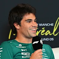 MONTREAL, QUEBEC - MAY 21: Lance Stroll of Canada and Aston Martin F1 Team speaks in the Drivers