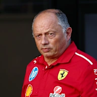 BUDAPEST, HUNGARY - AUGUST 01: Frederic Vasseur, Team Principal of Scuderia Ferrari looks on during