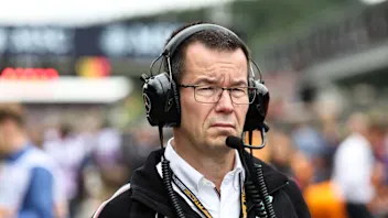 MELBOURNE, AUSTRALIA - APRIL 01: Mike Elliott of Great Britain and Mercedes-AMG PETRONAS F1 Team