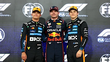 ABU DHABI, UNITED ARAB EMIRATES - DECEMBER 06: Pole position qualifier Max Verstappen of the