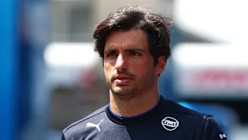 SPIELBERG, AUSTRIA - JUNE 26: Carlos Sainz of Spain and Williams looks on in the Paddock during