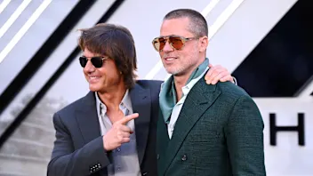 LONDON, ENGLAND - JUNE 23: Brad Pitt attends the European Premiere of "F1: The Movie" at Cineworld
