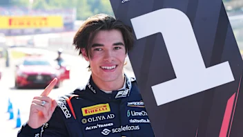 SPIELBERG, AUSTRIA - JUNE 29: Race winner Nikola Tsolov of Bulgaria and Campos Racing (12)