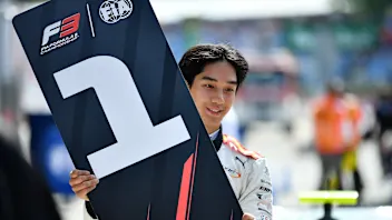 BUDAPEST, HUNGARY - AUGUST 02: Race winner Tasanapol Inthraphuvasak of Thailand and Campos Racing