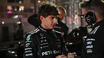 LAS VEGAS, NEVADA - NOVEMBER 22: Kimi Antonelli of Mercedes-AMG PETRONAS F1 Team is seen at