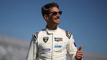 DAYTONA BEACH, FLORIDA - JANUARY 25: Romain Grosjean, driver of the  #63 Automobili Lamborghini